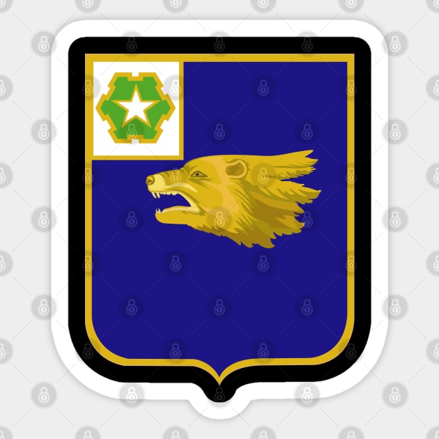 40th Infantry Regiment DUI wo Txt X 300 Sticker by twix123844